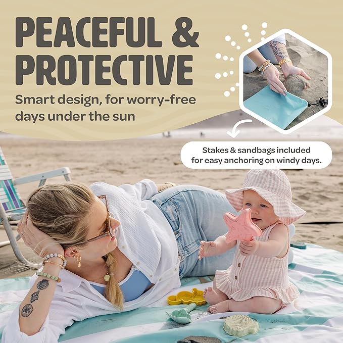 Pop Up Sun Canopy Shelter - Lightweight, Portable Outdoor Shelter with UPF 50+ Sun Protection &