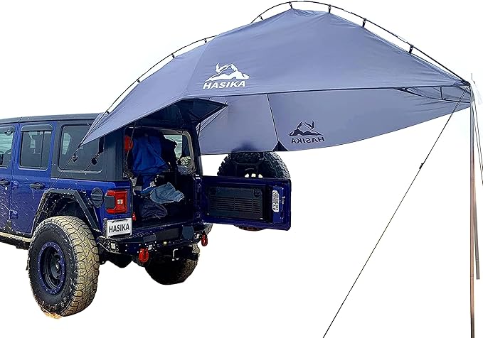 Versatility Camping Tent for Truck Bed,SUV RVing, Van,Trailer and Overlanding Portable Teardrop
