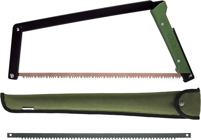 AGAWA - BOREAL24 Tripper Kit - Includes 24" Folding Saw, Nylon Carrying Case, 24" All-Purpose & 24"