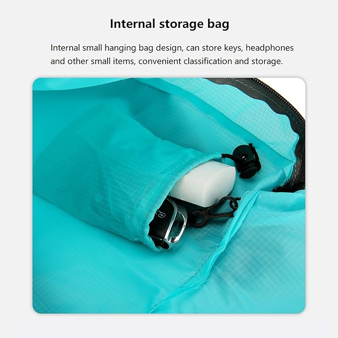 16L Lightweight Foldable Hiking-Backpack Small Packable-Daypack For Travel,Ultralight