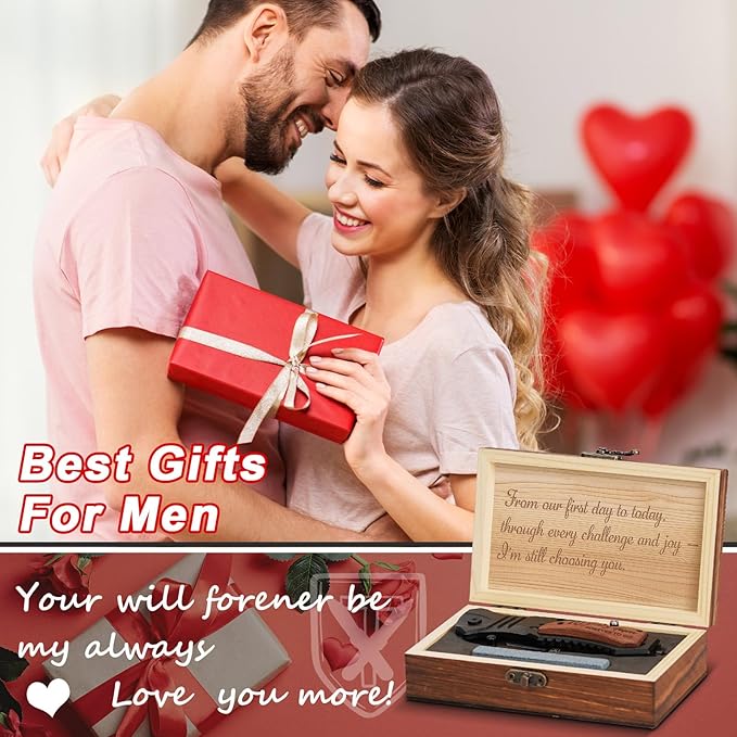 Titorld 10 Years Anniversary Keepsake Gifts for Him, 10th Tin Anniversary for Men Him Husband, Ten