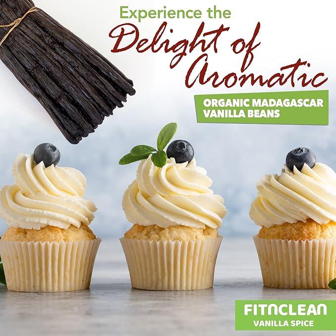 50 Organic Grade A Madagascar Vanilla Beans. Certified USDA Organic for Extract and All Things