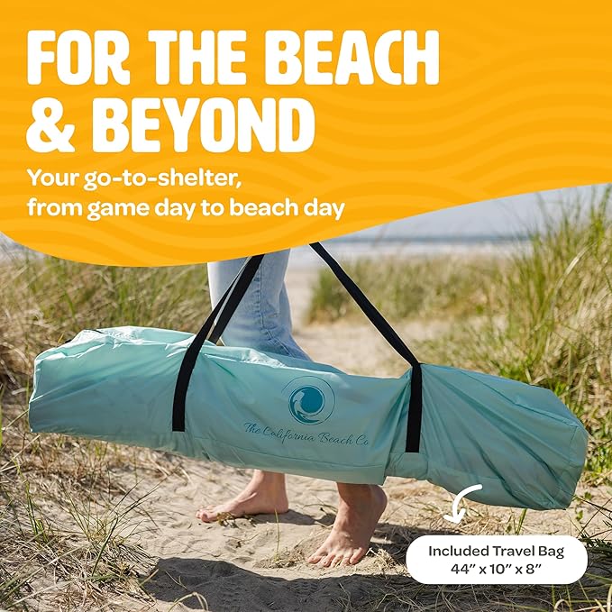 Pop Up Sun Canopy Shelter - Lightweight, Portable Outdoor Shelter with UPF 50+ Sun Protection &