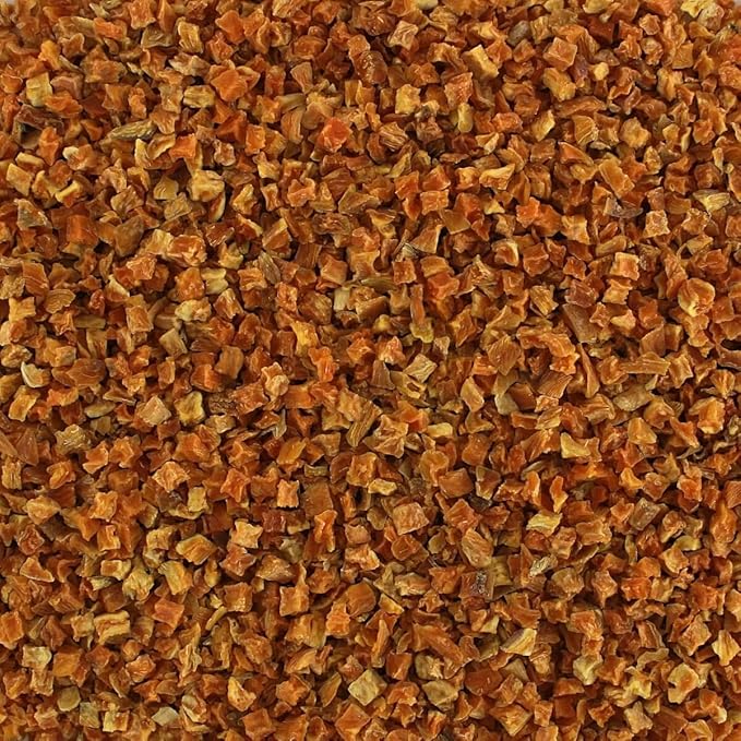 Harmony House Foods Dried Sweet Potato, diced (19.5 oz, Quart Size Jar) for Cooking, Camping