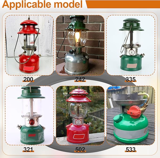 Camping Kerosene Lamp Silicone Tank Base Protector Gasket for Coleman Lanterns, Scratch-Resistant