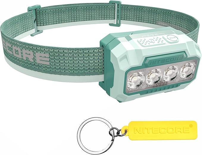 Nitecore HA23 UHE 600 Lumen MCT Outdoor Headlamp Multiple Color Temperatures Lightweight AAA