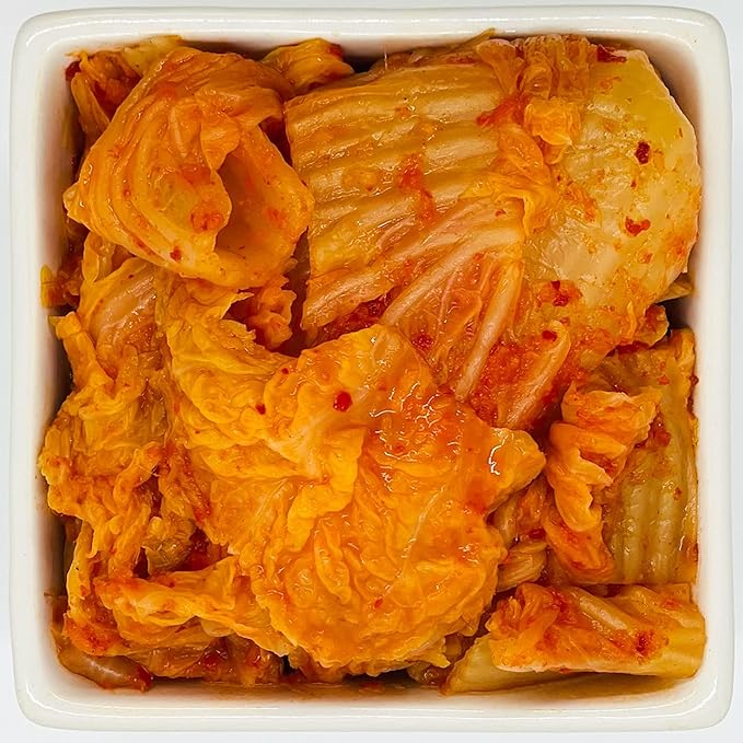 Olive My Pickle Organic Kimchi Fermented - 32 oz | 2 Pack of Classic Probiotic Napa Cabbage Kimchi