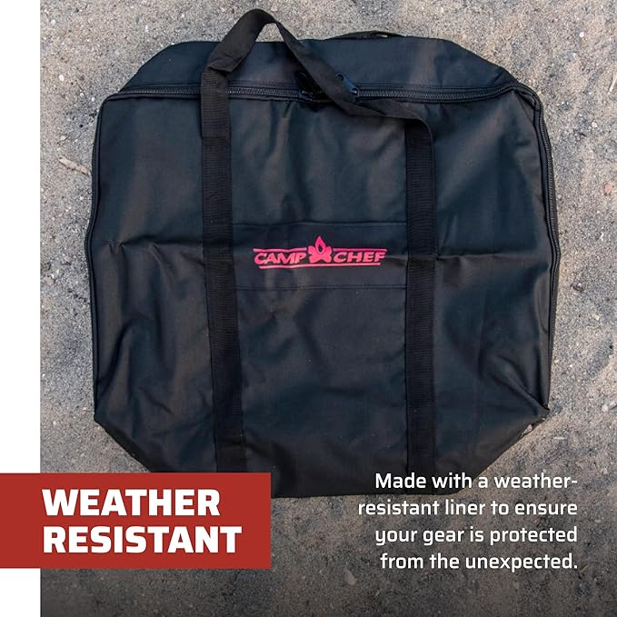 Camp Chef Accessory Carry Bag - Camp Gear Bag for Outdoor Cooking Equipment & Camping Gear - 16" x