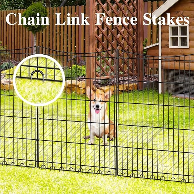 Rebar Stakes 12 Inch 20 Pack J Hook Ground Stakes Heavy Duty Chain Link Fence Stakes Galvanized