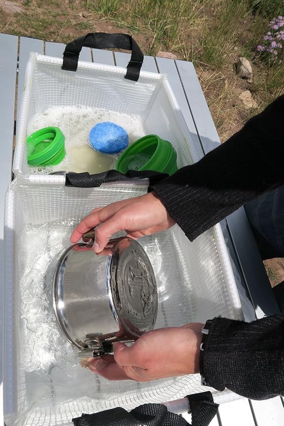 AceCamp Multifunctional Collapsible Water Basin, Folding Tub, Portable Bin, Lightweight Foldable