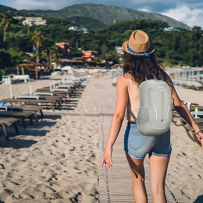 ZOMAKE Ultra Lightweight Packable Backpack 25L, Foldable Hiking Backpacks Water Resistant Small