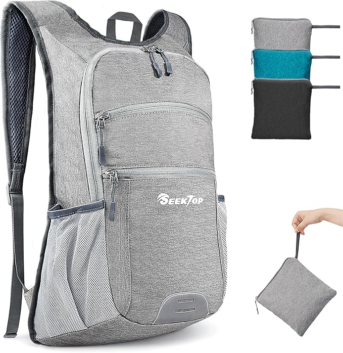 Seektop 20L Hiking Backpack Ultra Lightweight Waterproof Travel Backpack Packable Small Outdoor Bag