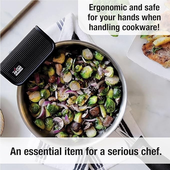 All-Clad Pot Protectors & Silicone Grip Set: Pot and Pan Protectors for Kitchen Organization, 100%