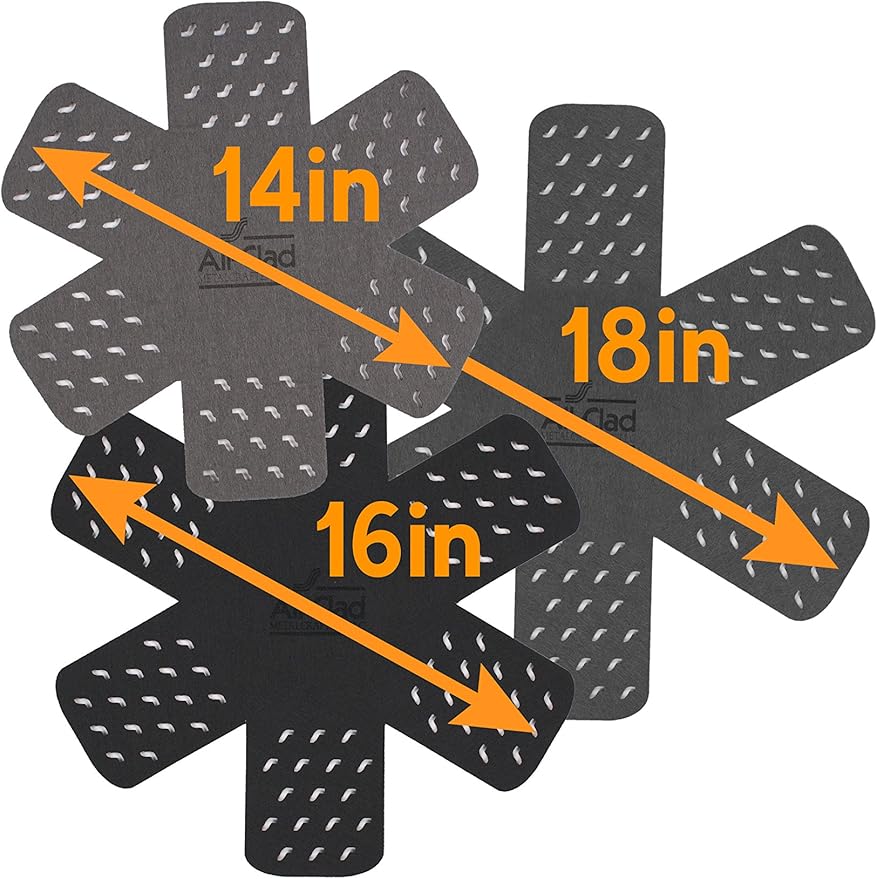 All-Clad Premium Cookware Protectors: Pot and Pan Protectors for Kitchen Organization - Perfect for