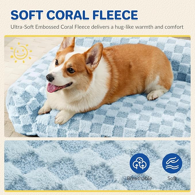 Cat Bed Cat Couch for Puppy and Kitten, Fluffy Pet Sofas Medium Dog Sofa Bed, Supportive Cats Sofa