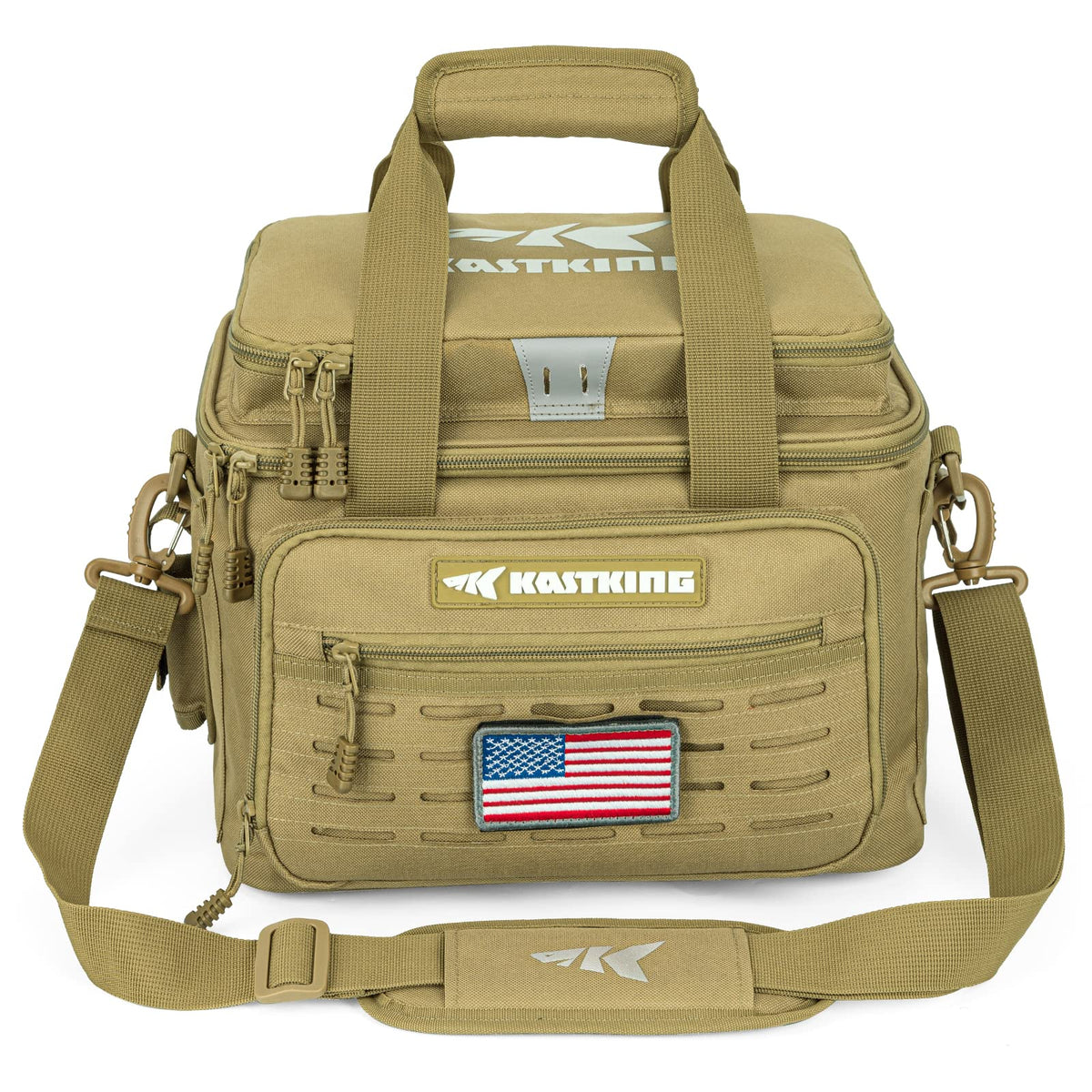 KastKing KarryAll Fishing Tackle Bag, Saltwater & Freshwater Gear Storage