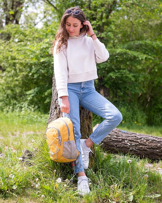 WATERFLY 12L Small Hiking Backpack: Day Pack Lightweight Travel Bag Camping Fitness Cycling Outdoor