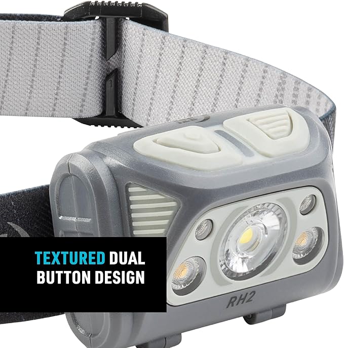 Nite Ize Radiant RH2 PowerSwitch Rechargeable Headlamp - Hands-Free Flashlight Alternative