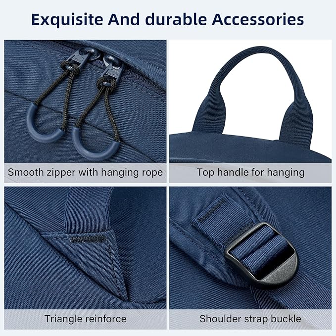 Carry On Travel Backpack For Men Women, 13 Inch Small Mini Work Bag Personal Item Backpacks