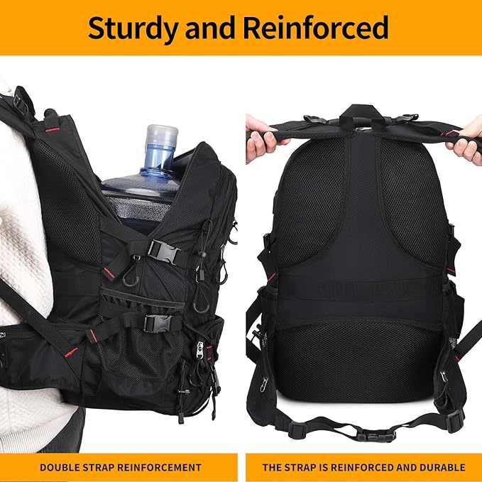 Nerlion 40L Hiking Backpack Travel Backpack for Men Women Camping Waterproof Outdoor Hiking Daypack