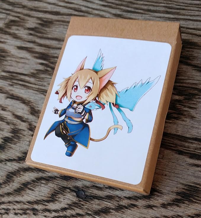 Anime Playing Cards # Poker Deck 54 Cards All Different # KUENO Chibi Japan Manga Anime Characters