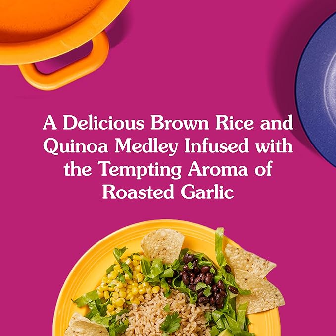 BEN'S ORIGINAL Ready Rice Whole Grain Medley Quinoa and Brown Flavored Rice, Easy Dinner Side, 8.5