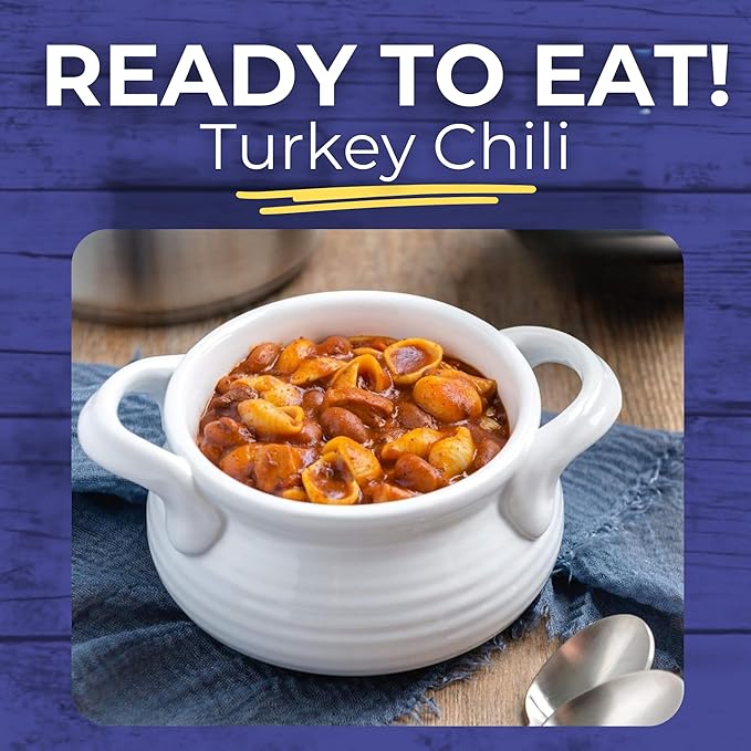 HMR Turkey Chili with Beans Entrée | Pre-packaged Lunch or Dinner to Support Weight Loss | Ready to