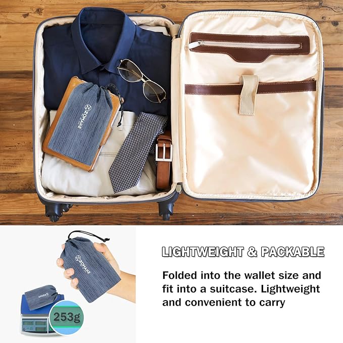 ZOMAKE Ultra Lightweight Packable Backpack 18L, Small Foldable Hiking Backpacks Water Resistant