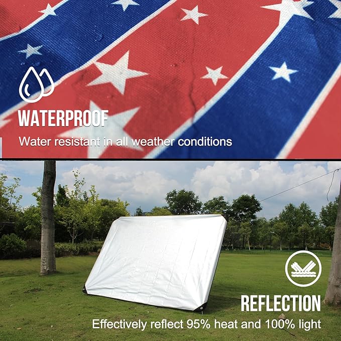LYN Heavy Duty Emergency Blanket Survival Gear Waterproof Insulated Blanket Emergency Tarp for