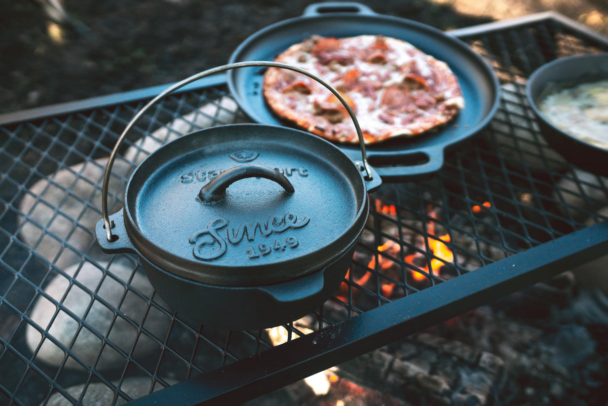 Stansport Cast Iron Dutch Oven - 2 QT, Pre-Seasoned, Cast Iron - product view 3