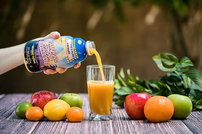 Hollywood diet - 48-Hour Miracle Fruit Juice Cleanse Diet 1-Pack, Detox Cleanse for Weight Loss &