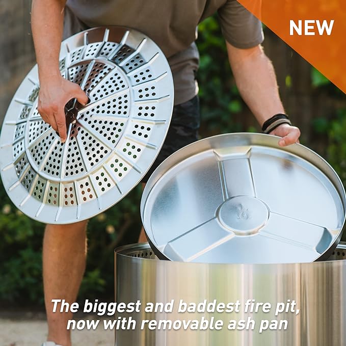 Solo Stove Yukon Big Yard Bundle 2.0 | Incl. Yukon Smokeless Fire Pit with Stand, Shelter, Shield