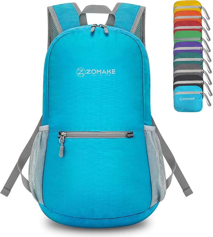 ZOMAKE Ultra Lightweight Hiking Backpack 20L - Packable Small Backpacks Water Resistant Daypack for