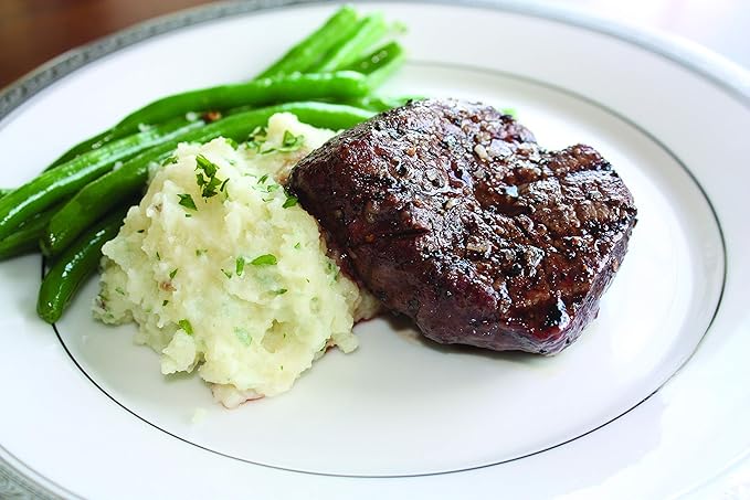 Aged Angus Top Sirloins NY Strips Ribeyes by Nebraska Star Beef - All Natural Hand Cut and Trimmed