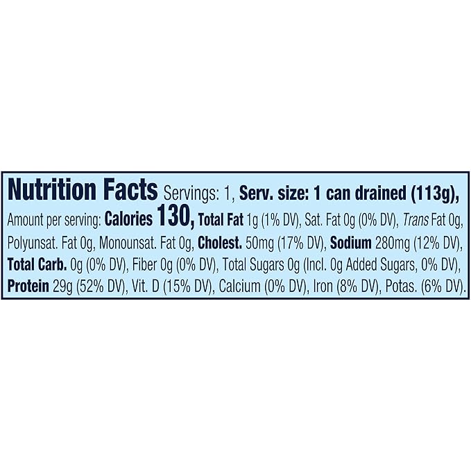 Chicken of the Sea Solid White Premium Albacore Tuna in Water, 5 oz. Can (Pack of 1), Wild Caught