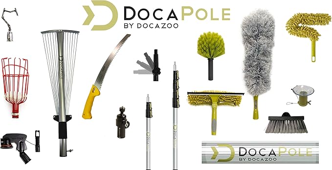 DOCA Boat Hook - Christmas Light Pole Hanger Tool - Durable & Lightweight Utility Hook for Docking