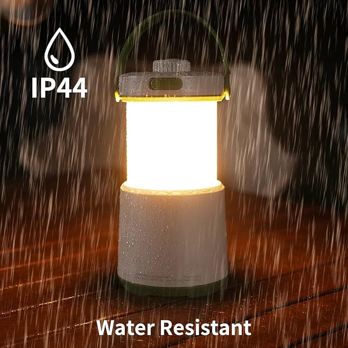 2PK LED Camping Lantern Rechargeable, 800LM, 230Hours Runtime, 5 Modes Camping Light with Red
