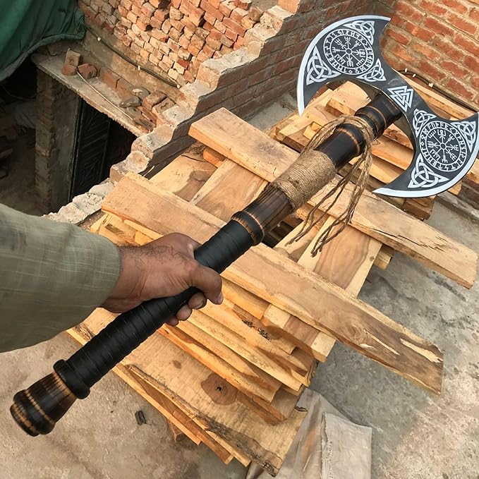 [MDM King Tools] Custom Handmade Viking Axe Medieval Ax with Viking Gift, Hand Axes, Viking Gifts