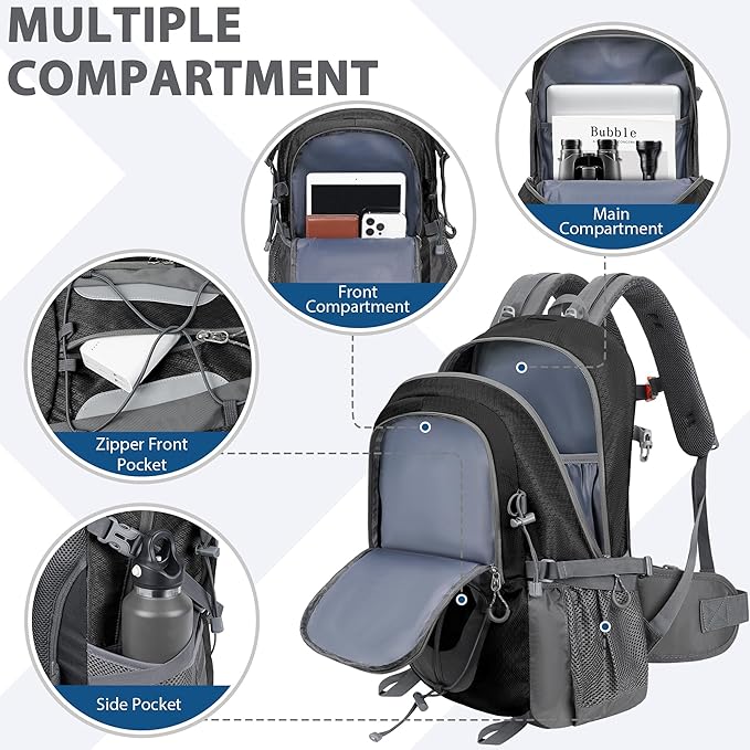 Hiking Backpack 30L Lightweight Travel Daypack Small Day Pack for Men Women Outdoor Camping