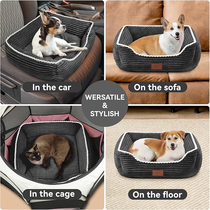 Orthopedic Dog Bed for Medium Dogs,Dog Sofa Beds Supportive Foam Pet Couch Bed with Removable