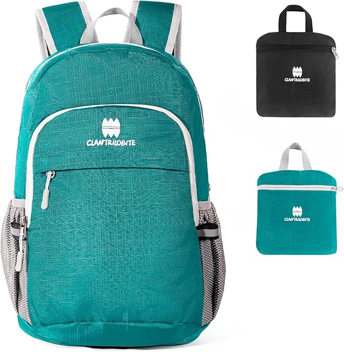 Lightweight Packable Small Hiking Backpack for Women Men - 20L Waterproof Foldable Daypack for