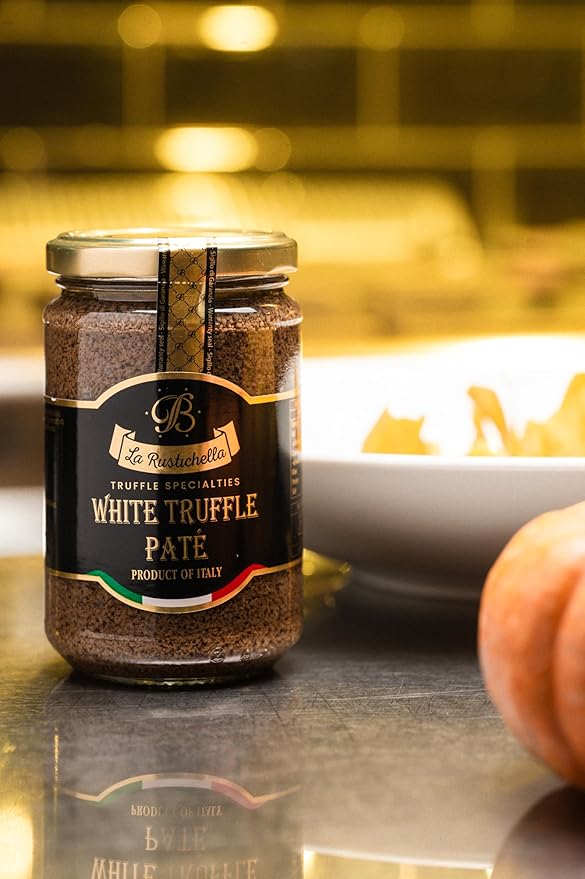 La Rustichella - White Truffle Patè 9.88 oz (280 gr) - 100% Made in Italy | Vegan, Gluten-Free