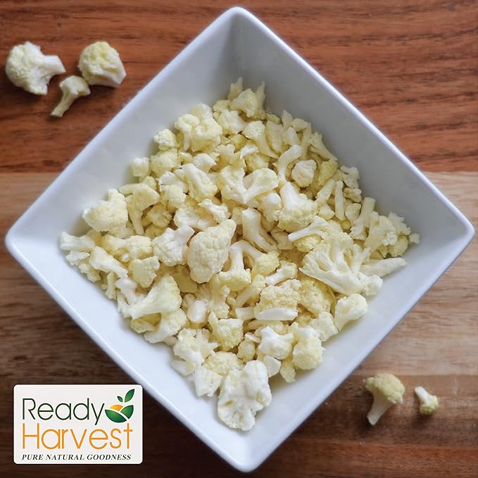 Ready Harvest Freeze Dried Food - Cauliflower | Emergency Food | Camping & Storage | #10 Can |