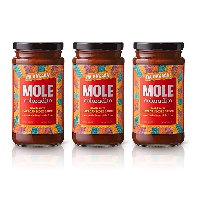 Ya Oaxaca - Mole Sauce - Coloradito - Mild Spice - Blend of Smoked & Dried Chiles, Spices, & House