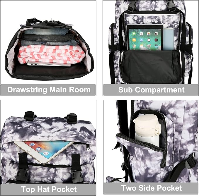Hiking Backpack for Men 70L/100L Camping Backpack Military Rucksack Molle 3 Days Assault Pack for