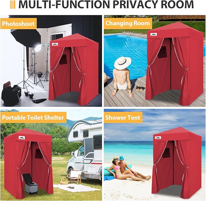 EAGLE PEAK EAGLE PEAK Flex Ultra Compact Pop-up Canopy, Sun Shelter, Changing Room, Portable