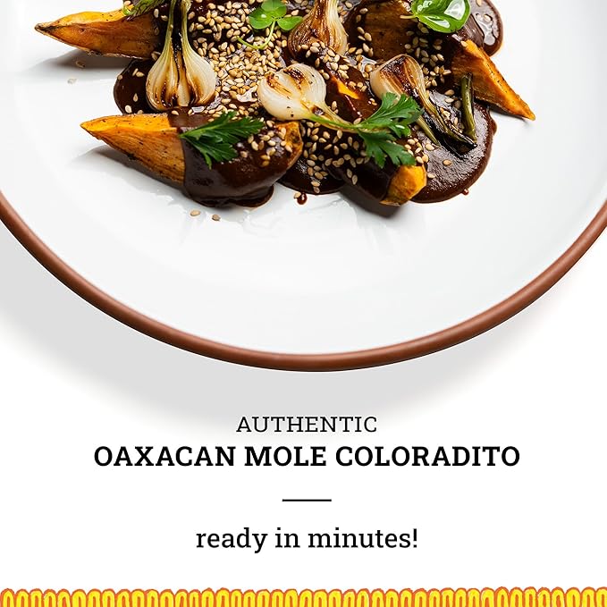 Ya Oaxaca - Mole Sauce - Coloradito - Mild Spice - Blend of Smoked & Dried Chiles, Spices, & House