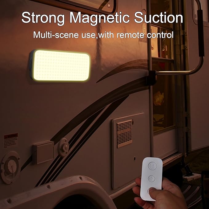 Portable 1500LM LED Camping Lantern,10000mAh Rechargeable Battery, 3 Light Modes,Brackets,Magnetic