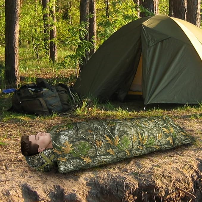 Military Poncho Liner 60”x 79” Camping Blanket Insulation Compact Waterproof for Travel Stadium