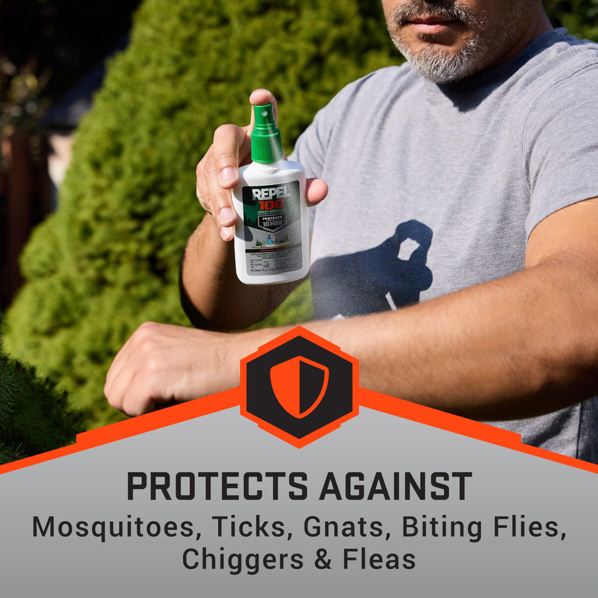 Repel 100 Insect Repellent, 4 Ounces, With DEET, 10-Hour Protection Long-Lasting Insect Repellent